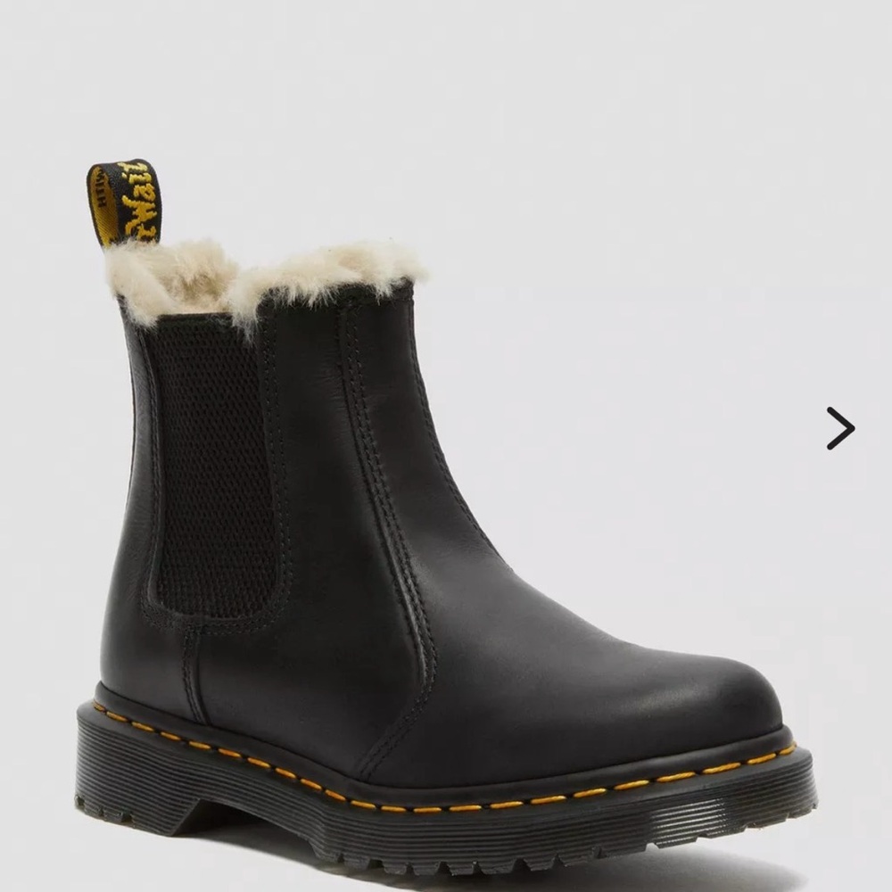 Dr. Martens Black Sole with Textured Grip